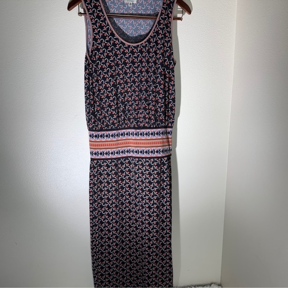 Max Studio Floral Clove Print Sleeveless Midi Dress Size M - Picture 2 of 6